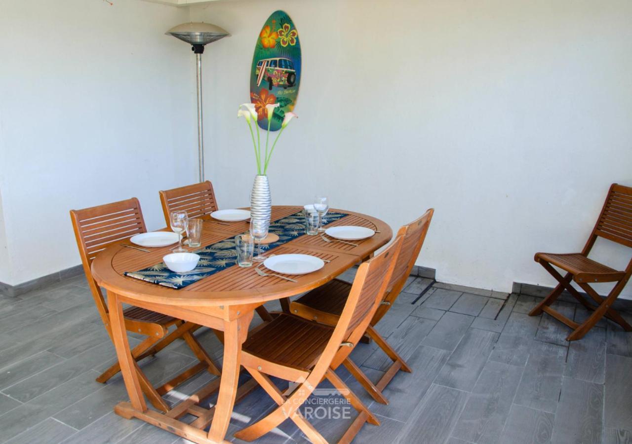 Les Muratiers T2 - Bord De Mer - Terrasse - Clim Hyeres Exterior photo